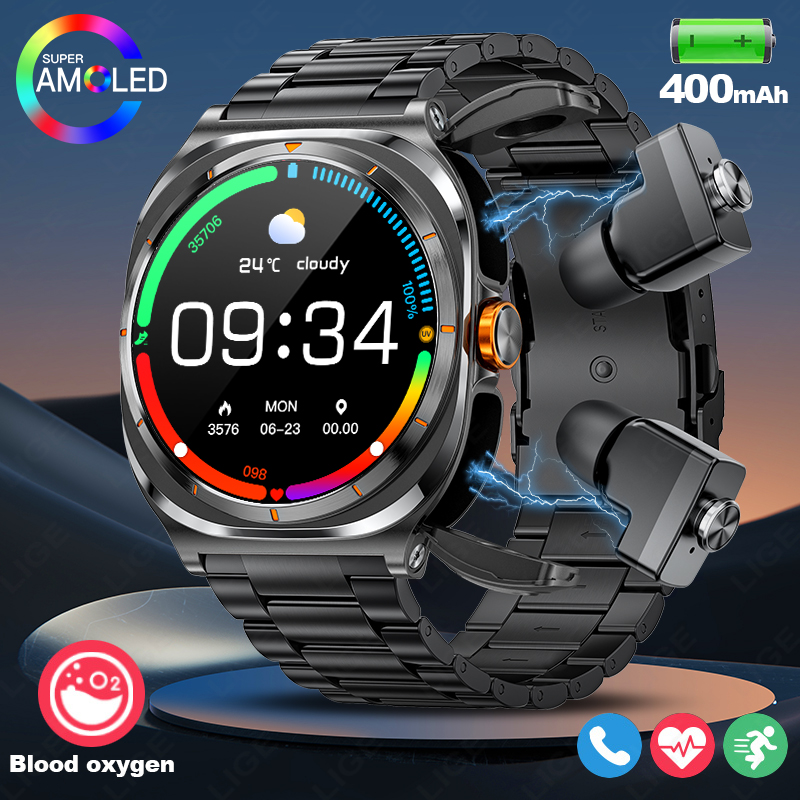 Smartwatch Sports Watches For Women - LIGE 2025 İzle Kablosuz Kulaklık 2'si