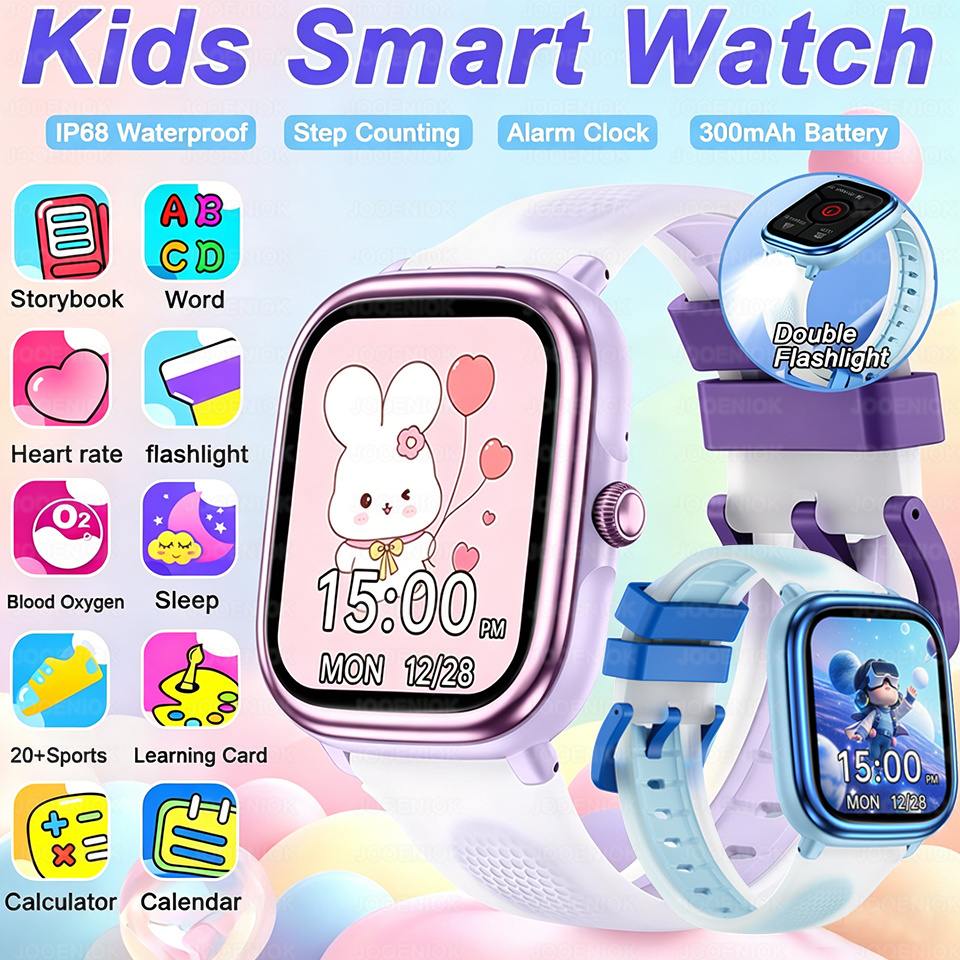 Smartwatch Watches Birthday Gift For Girls - 2026 Yeni Akıllı Saat Çocuklar İçin