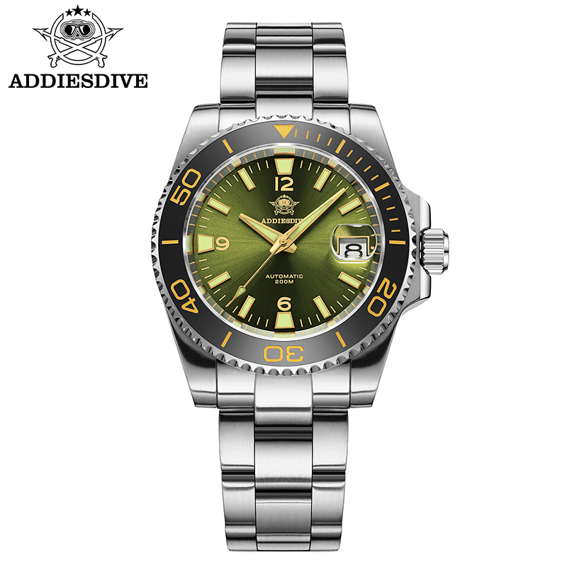 Waterproof Diving Watch - ADDIESDIVE Yeni Dalış Hediye İzle Erkekler