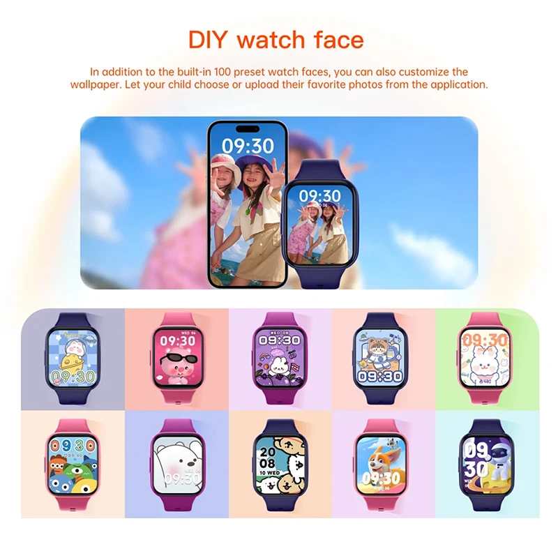 Smartwatch Watches Birthday Gift For Girls - Öğrenci akıllı saatler çocuklar erkek çocuk