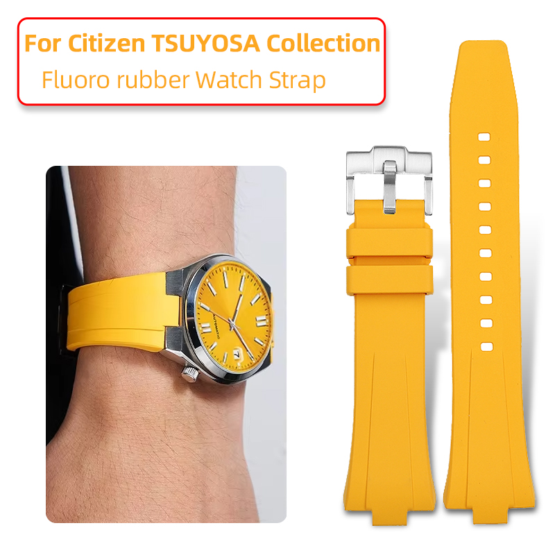 Citizen Watch Tsuyosa - 9x26mm FKM Floro Kauçuk Kayış Dışbükey