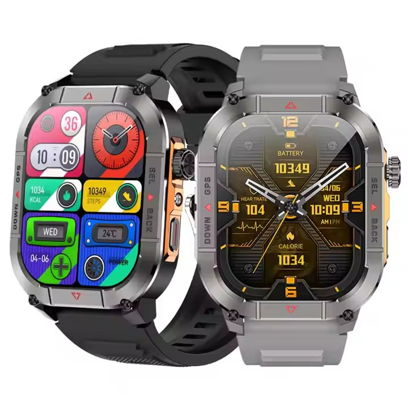 Smartwatch Watches For Men With Gps - Yeni HK84 Erkek Akıllı Saat AMOLED