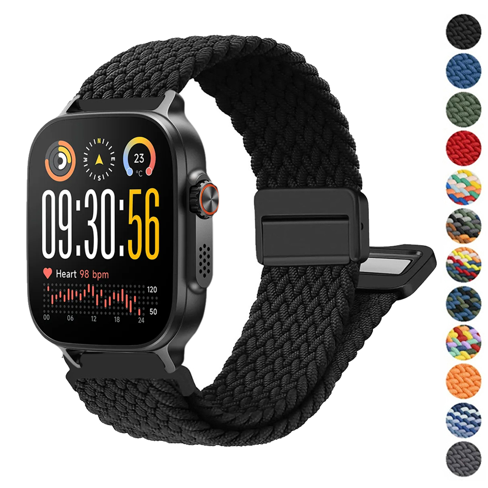 Watch S Realme - Örgülü Manyetik Kayışlar Realme Watch 5/S2
