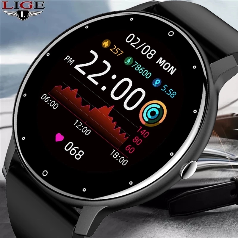 Smartwatch Digital Watches For Men - LIGE 2026 Yeni Akıllı Saat Erkek