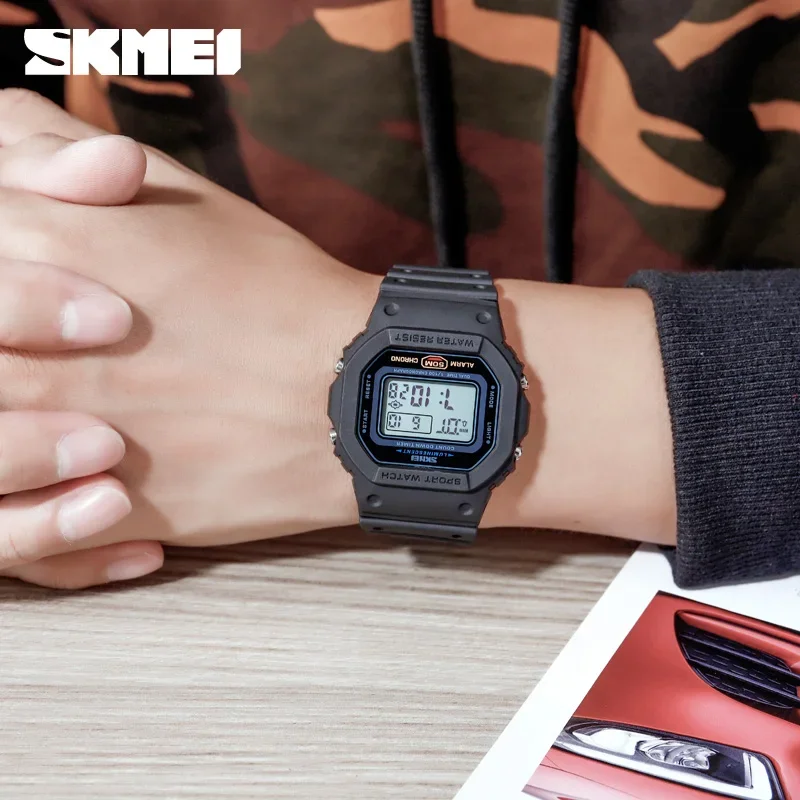 Tide Watch Surf - SKMEI 1628 Lüks Dijital Erkek Saatler