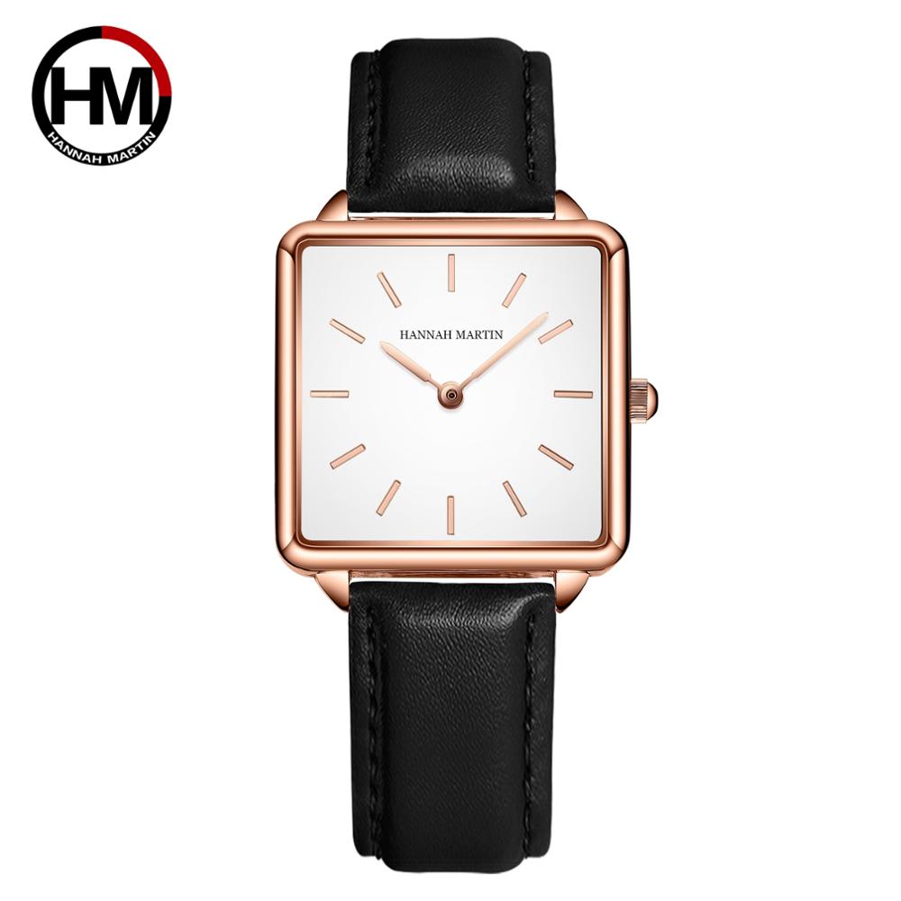 Minimalist Thin Watch - Hakiki deri kayış japonya kuvars hareketi
