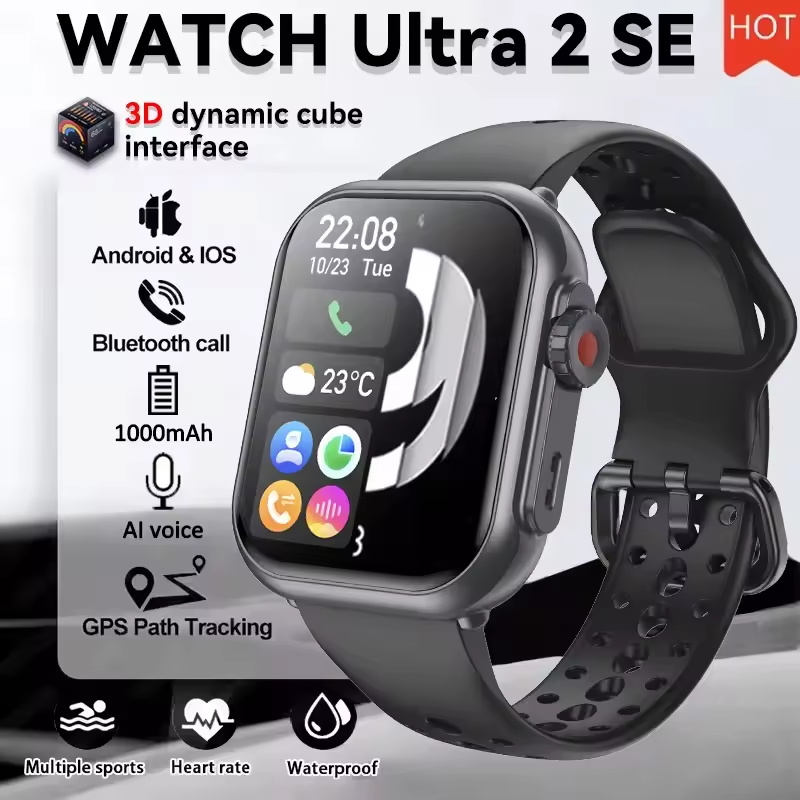Smartwatch Branded Watches For Women - 2026 Watch Ultra 2 SE Erkek