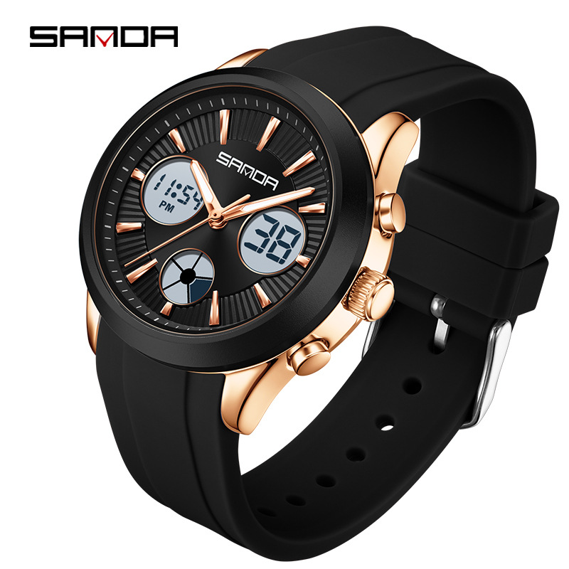 Smartwatch Watches Girls - SANDA elektronik saat ışıklı 3 saatlik