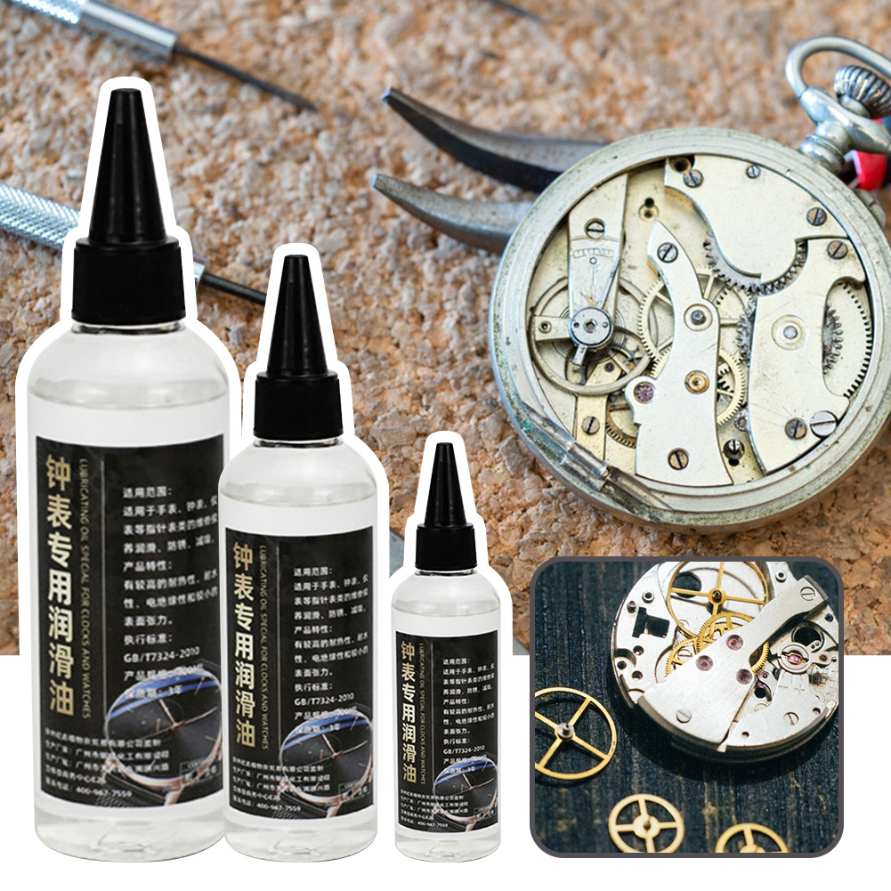 Watch Lubricant Oil - 10/50/100ml Profesyonel Saat Hareket Yağı Yağlayıcı