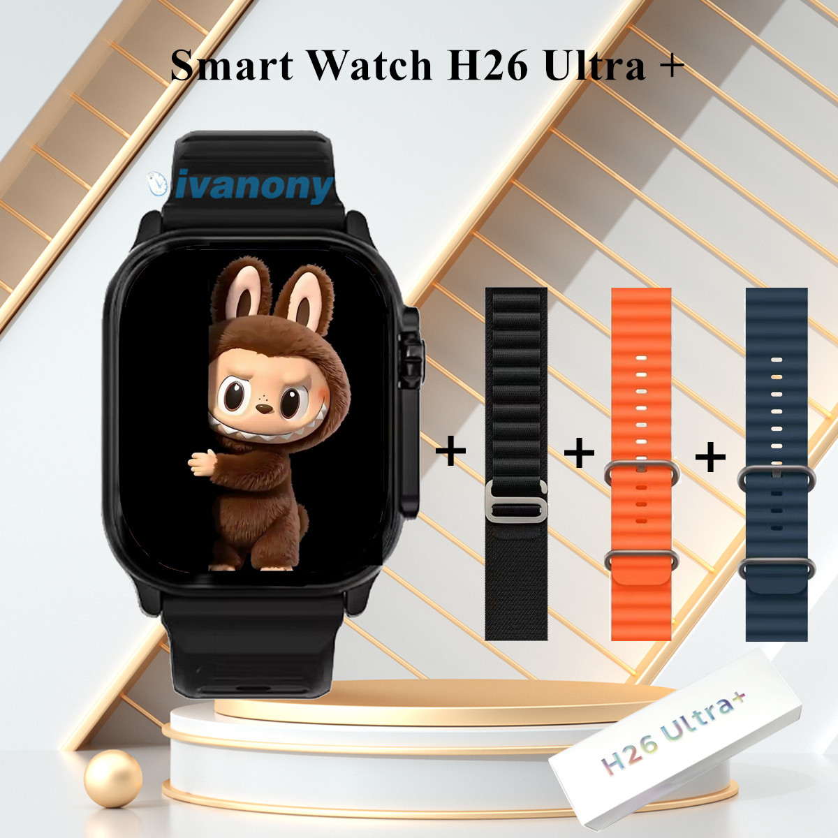 Smartwatch Watch Whatsapp - Orijinal Amoled Akıllı Saat H26 Ultra