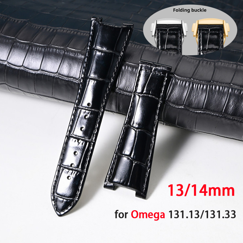 Omega Watch Constellation - İçbükey Uç Kayışı 13*25mm 14*25mm Omega