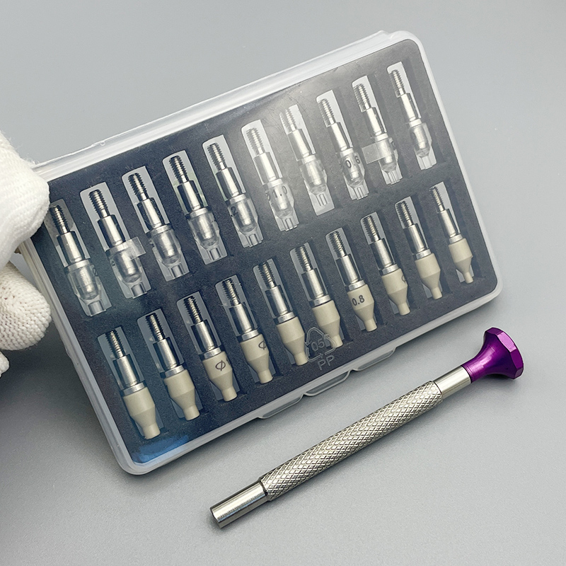 Crystal Press Tool - 20 adet saat ibreleri montaj ayarı