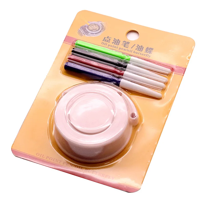 Crystal Press Tool - 4 adet Yağ Pimi Kalem Dip
