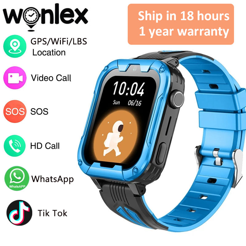 Smartwatch Watch Whatsapp - Wonlex 4G Wifi Çocuk Akıllı Saati