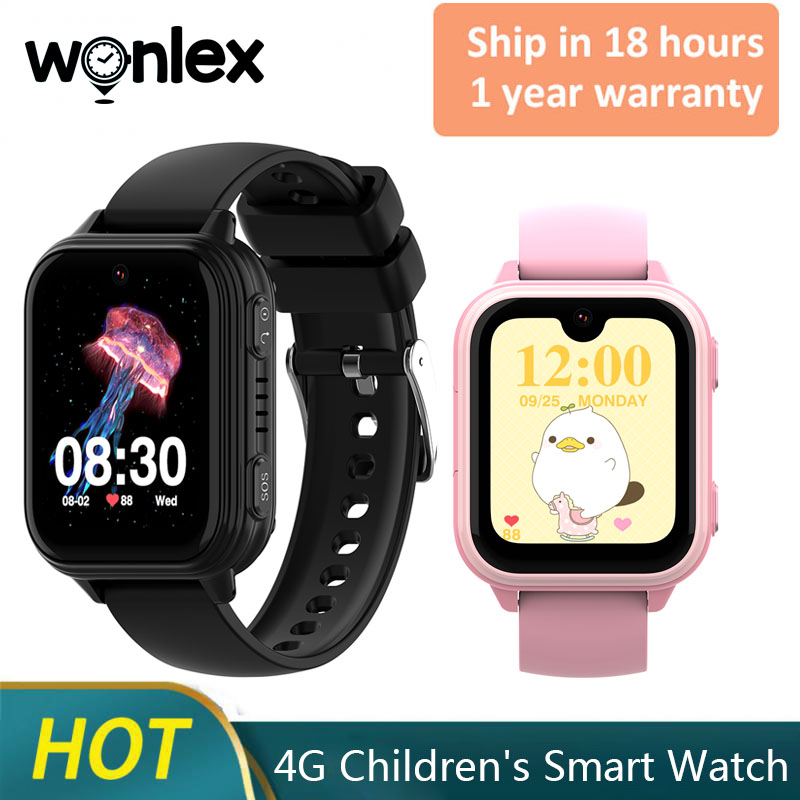 Smartwatch Watch Whatsapp - Wonlex 4G çocuklar akıllı saat KT33
