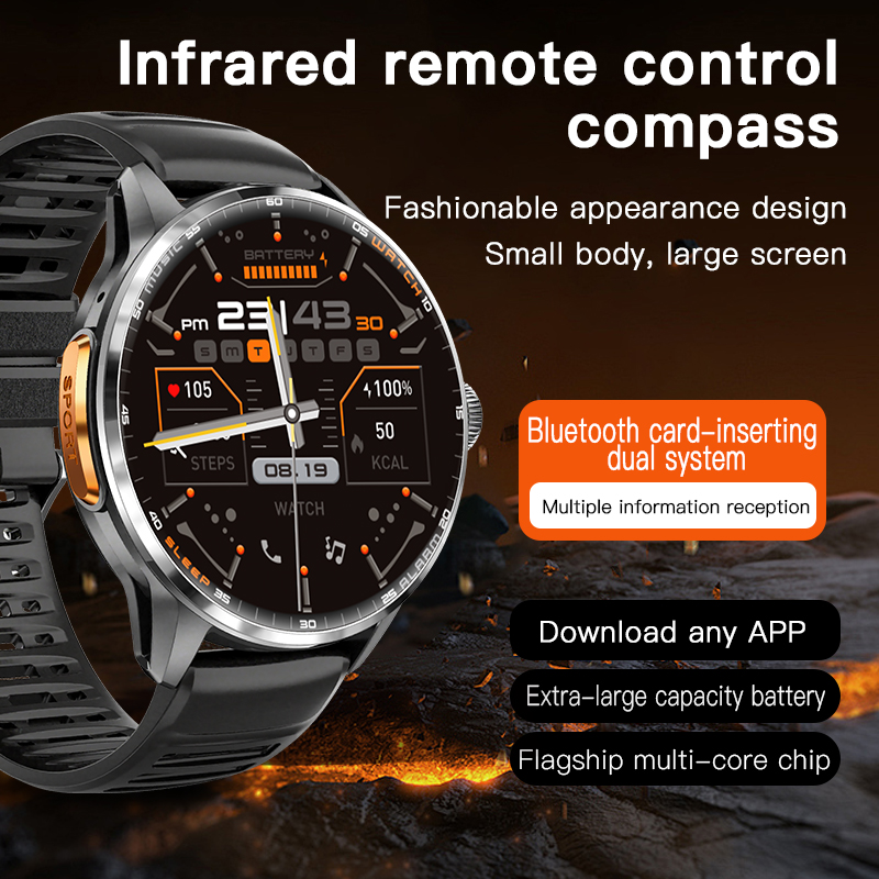 Smartwatch Watch Whatsapp - H100 Akıllı Saat 1.8 inç Amoled