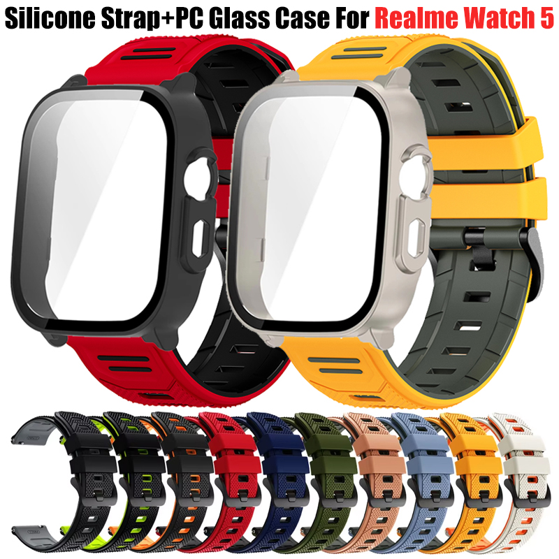 Watch S Realme - Nefes alabilen silikon kayış + PC