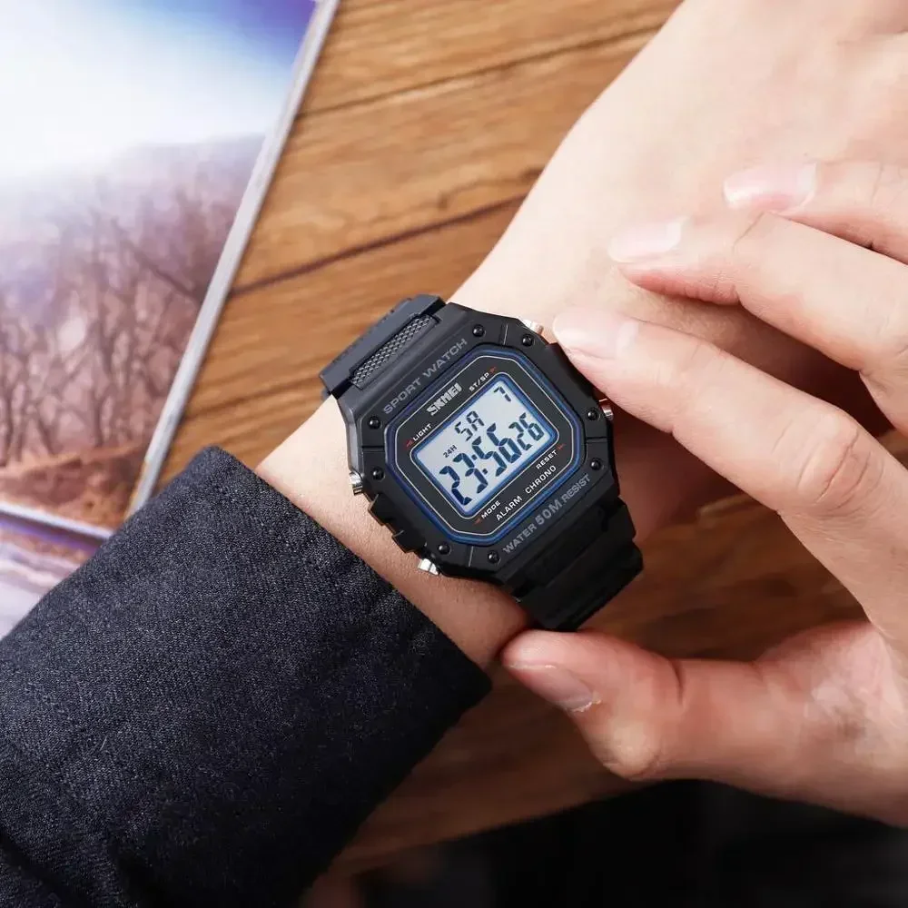 SKMEI 1496 montre homme açık s - Tide Watch Surf incelemesi ve fiyatı