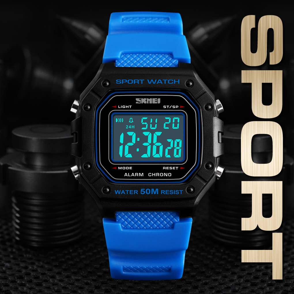 SKMEI 1496 montre homme açık s - Tide Watch Surf incelemesi ve fiyatı