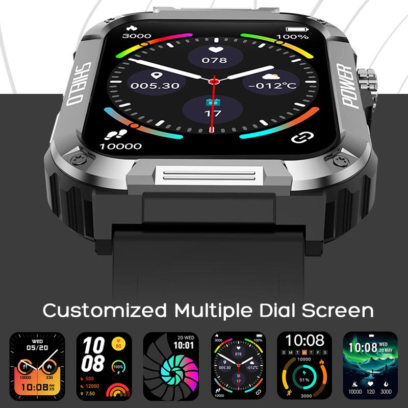 Erkekler ve Kadınlar için Akıl - Watch 7 Smartwatch Iphone incelemesi ve fiyatı