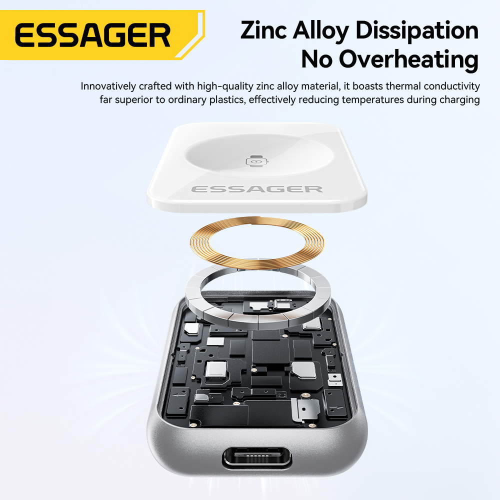 Essager 5W Manyetik Kablosuz Ş - Watch 7 Smartwatch Iphone incelemesi ve fiyatı