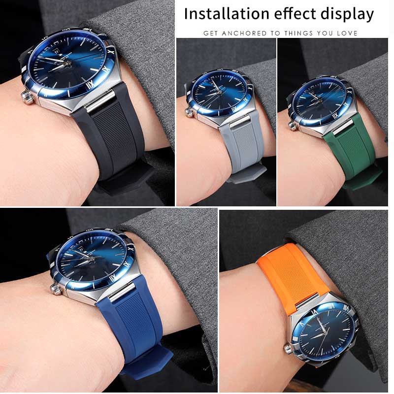 Çentikli silikon kauçuk saat k - Omega Watch Constellation incelemesi ve fiyatı