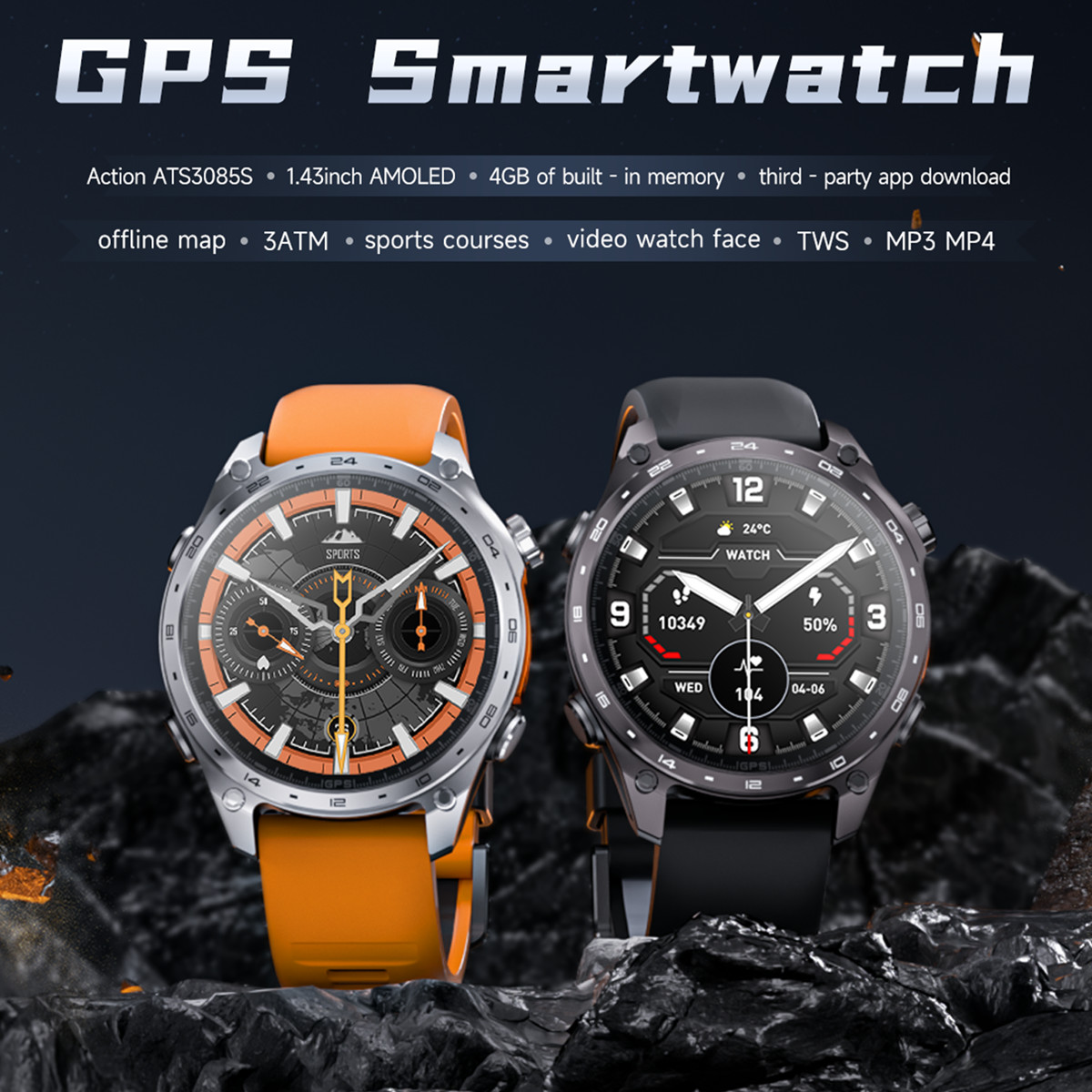 3ATM Su Geçirmez Spor Akıllı S - Smartwatch Watch Whatsapp incelemesi ve fiyatı