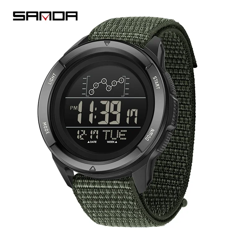 SANDA 2198 Erkek LED Dijital S - Tide Watch Surf incelemesi ve fiyatı