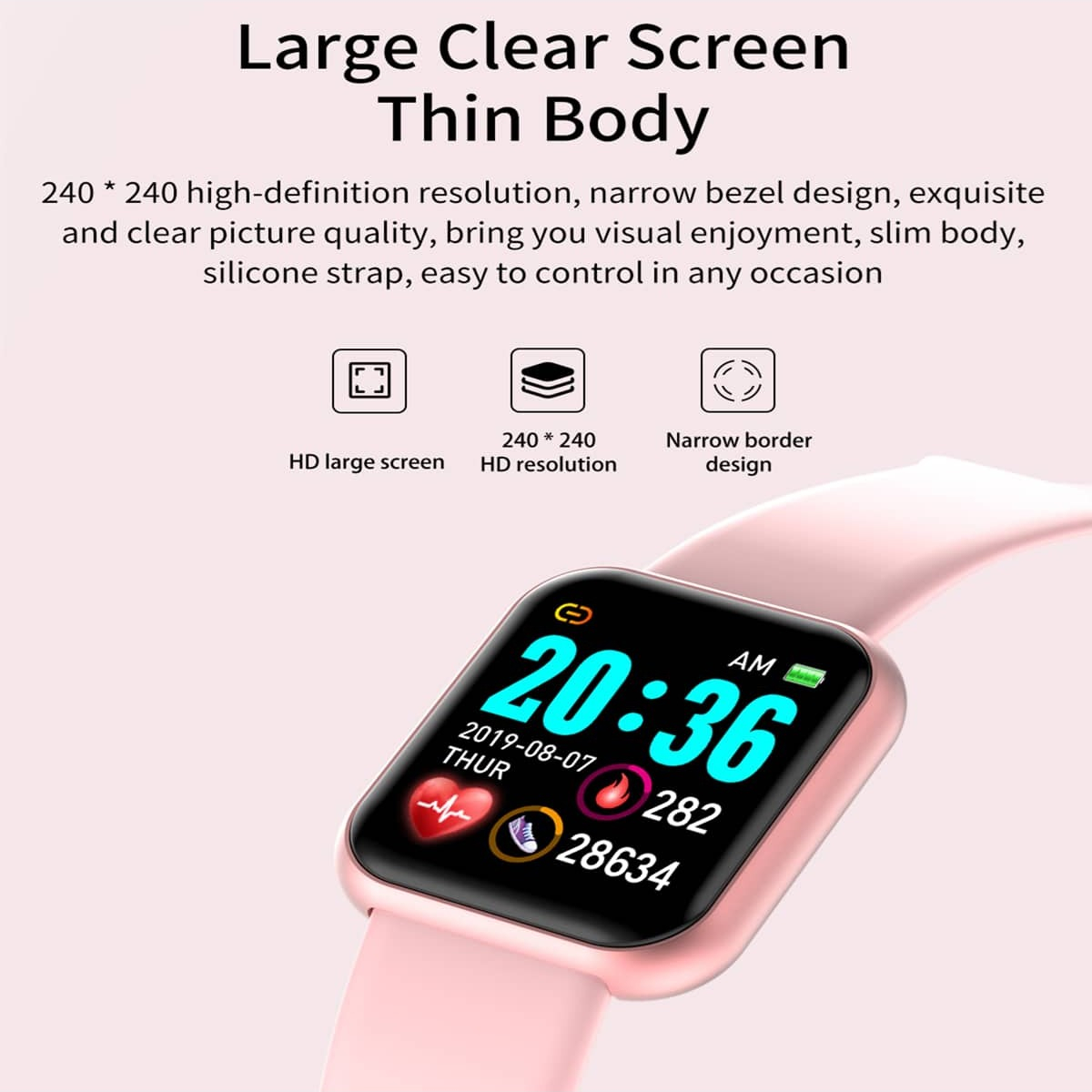 Akıllı saat mesaj hatırlatmak  - Smartwatch Digital Watches For Men incelemesi ve fiyatı