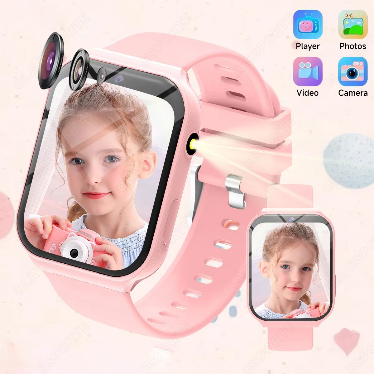 2025 Yeni Akıllı Çocuk Saati H - Smartwatch Watches Birthday Gift For Girls incelemesi ve fiyatı
