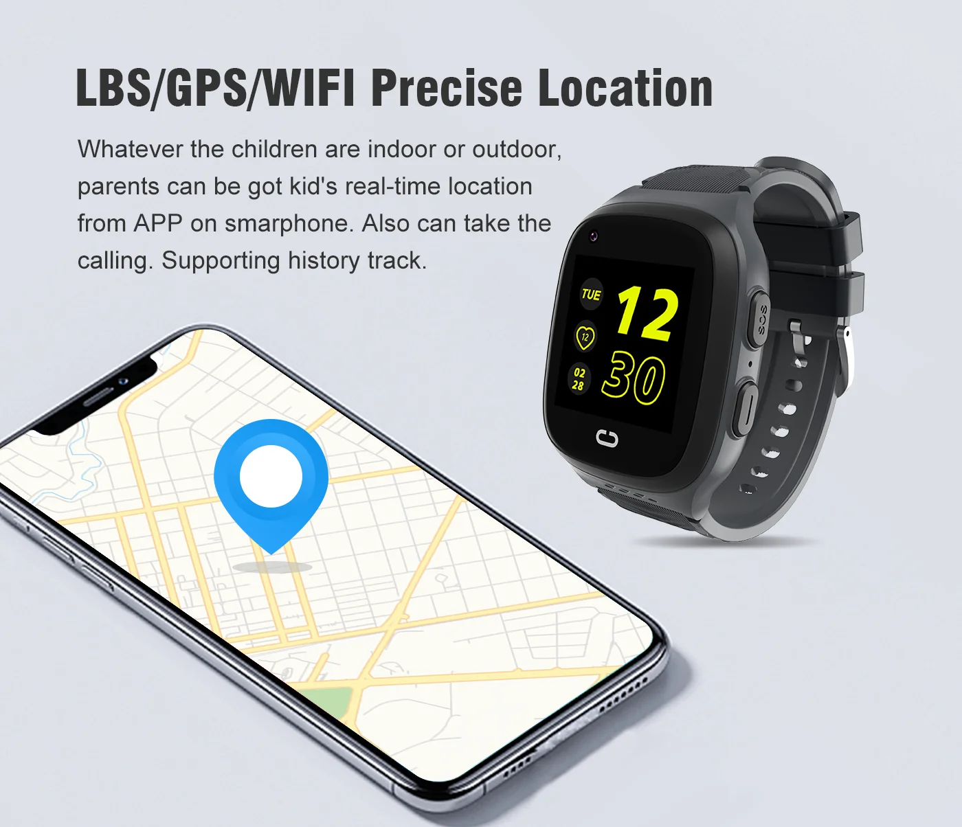 4G Çocuk Akıllı Saati SOS Su G - Smartwatch Watches For Kids incelemesi ve fiyatı