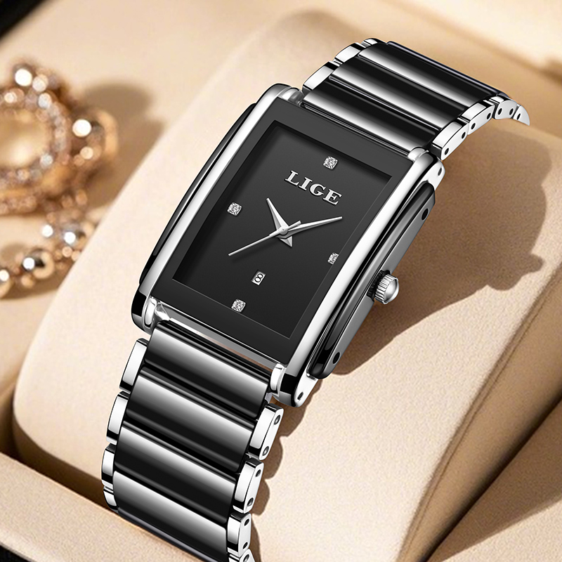 LIGE Yeni Lüks Kadın Saatler Z - Waterproof Diving Watch incelemesi ve fiyatı