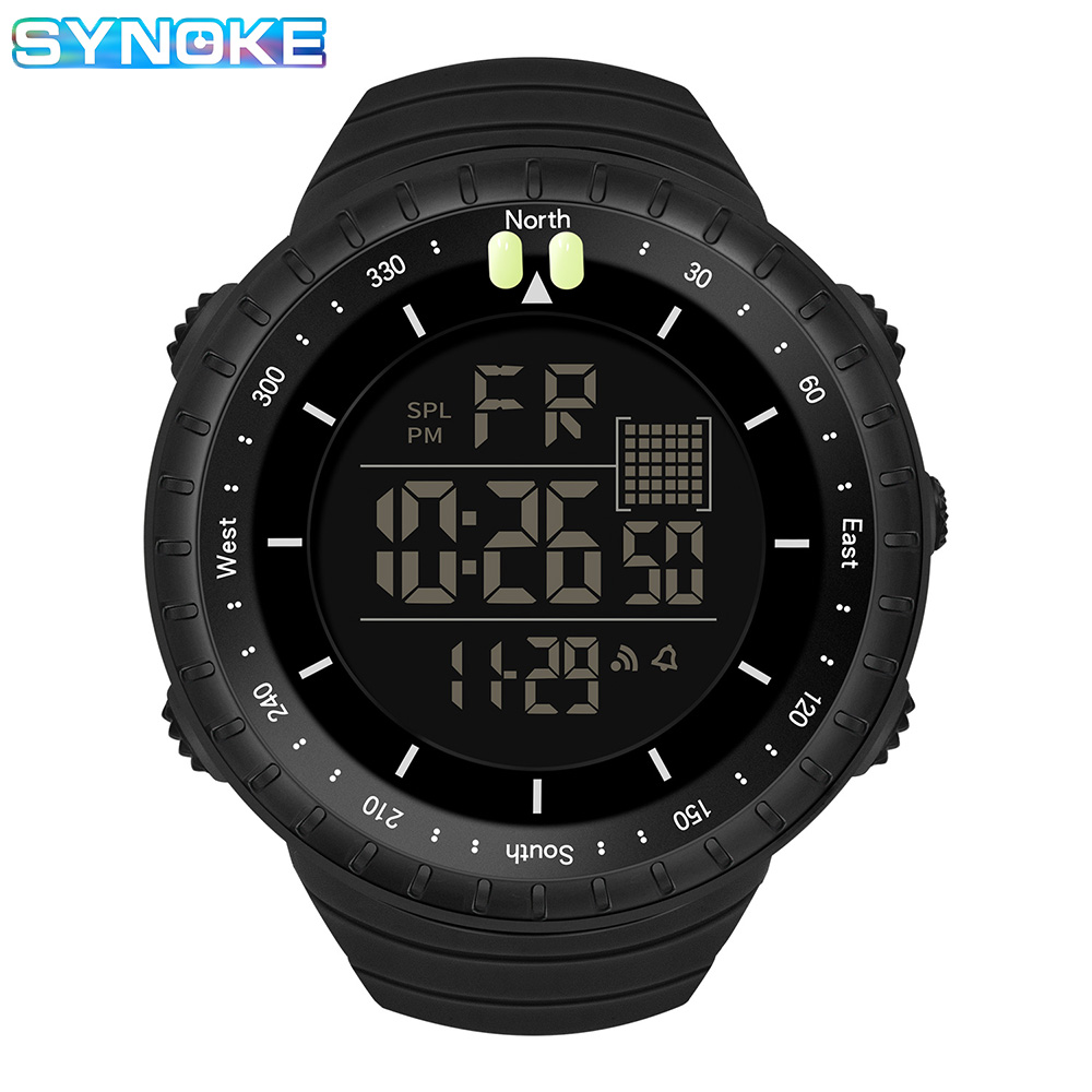 SYNOKE açık askeri dijital saa - Tide Watch Surf incelemesi ve fiyatı