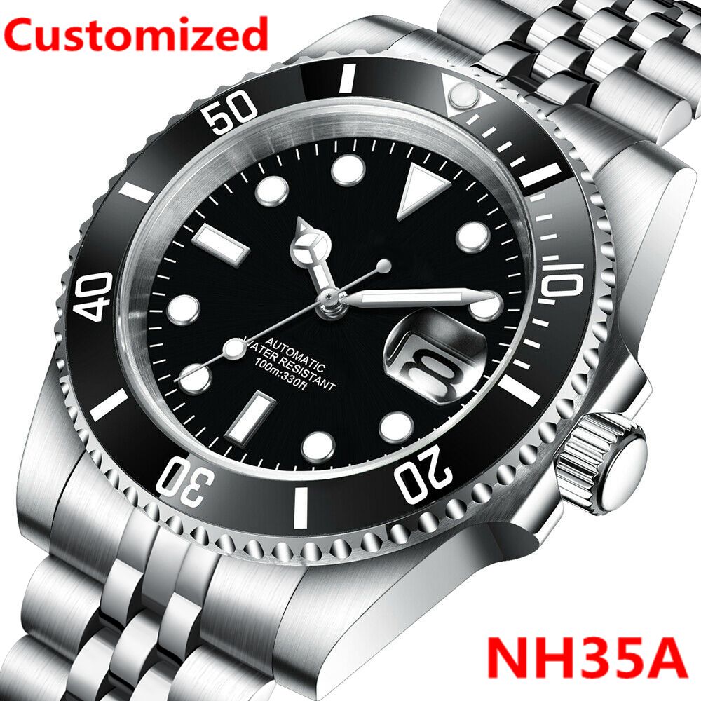 DIY Logo 40 MM Dalış Izle NH35 - Waterproof Diving Watch incelemesi ve fiyatı