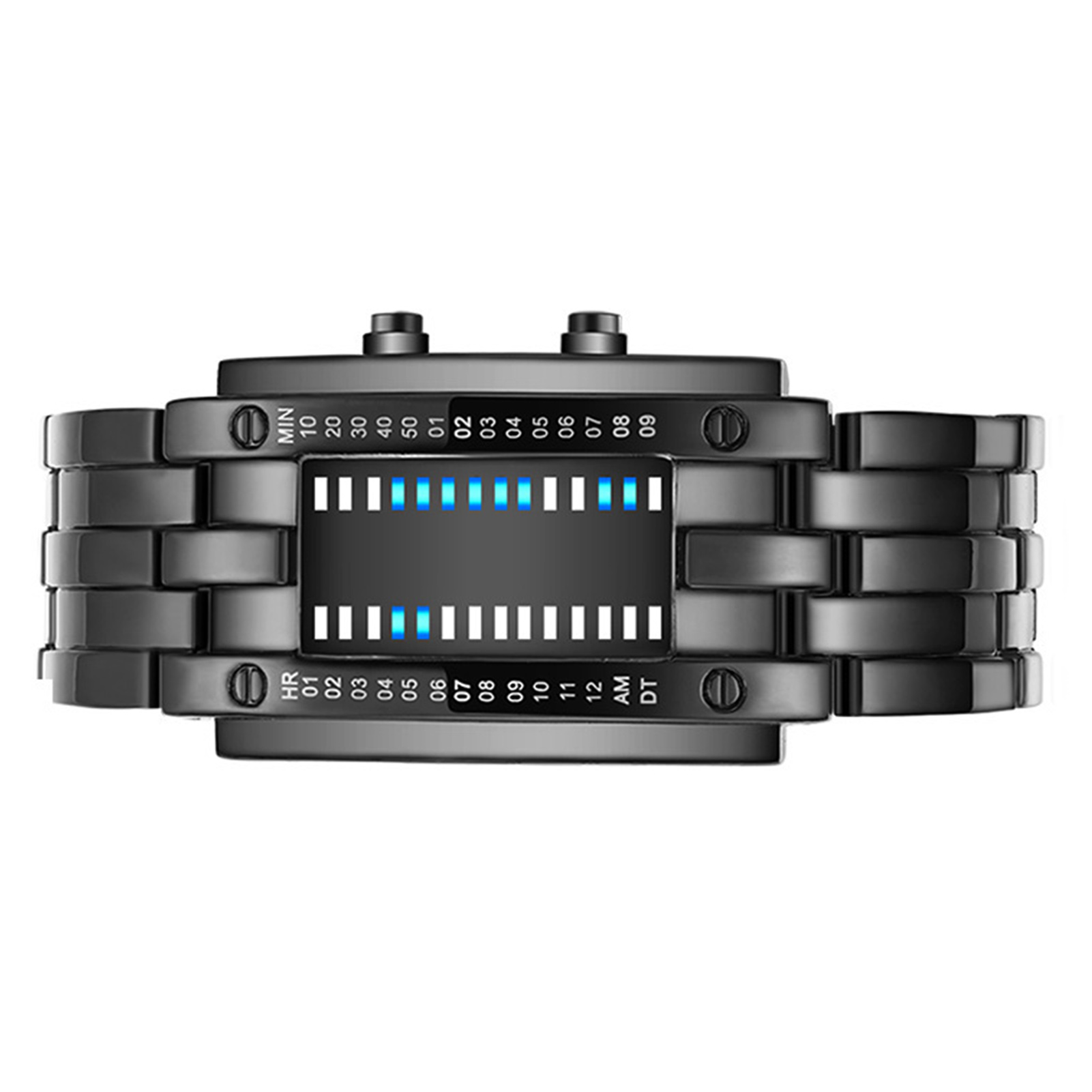 Premium İkili Matris Mavi LED  - Smartwatch Premium Watches For Men incelemesi ve fiyatı