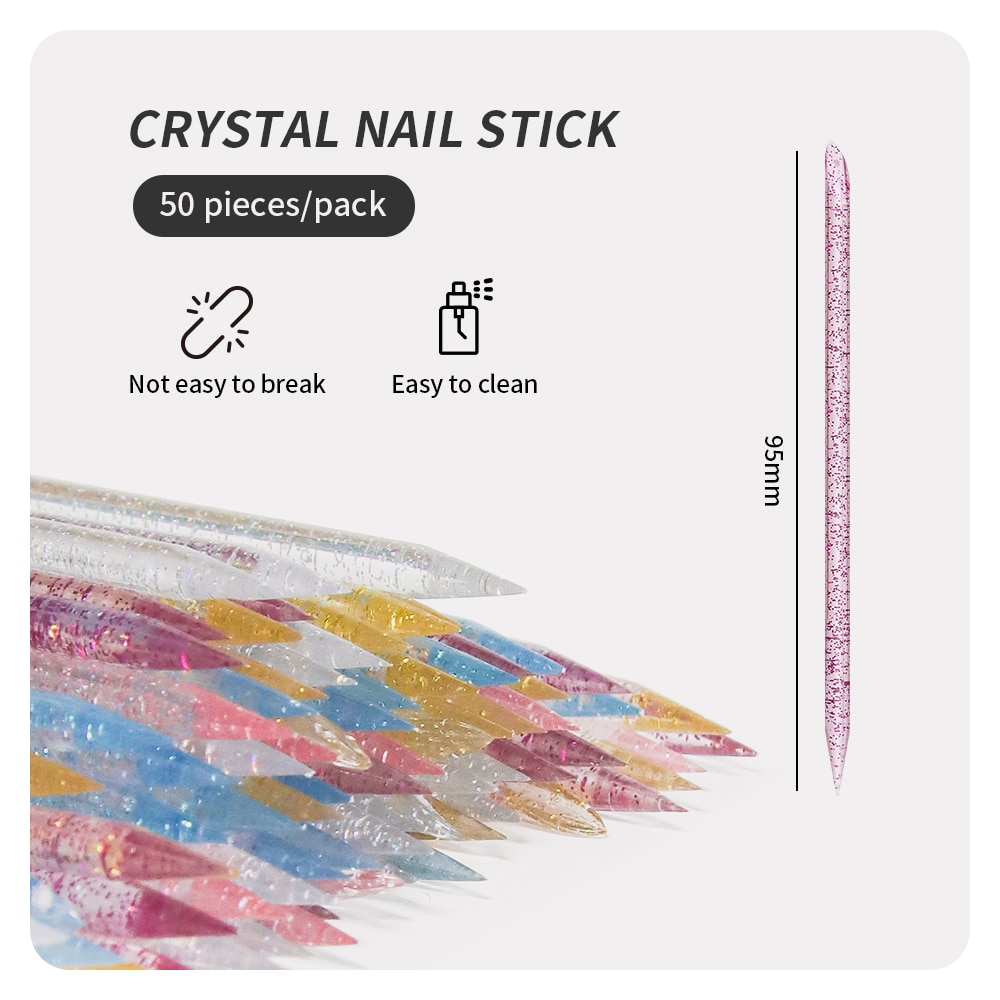 50 adet tırnak tırnak eti itic - Crystal Press Tool incelemesi ve fiyatı