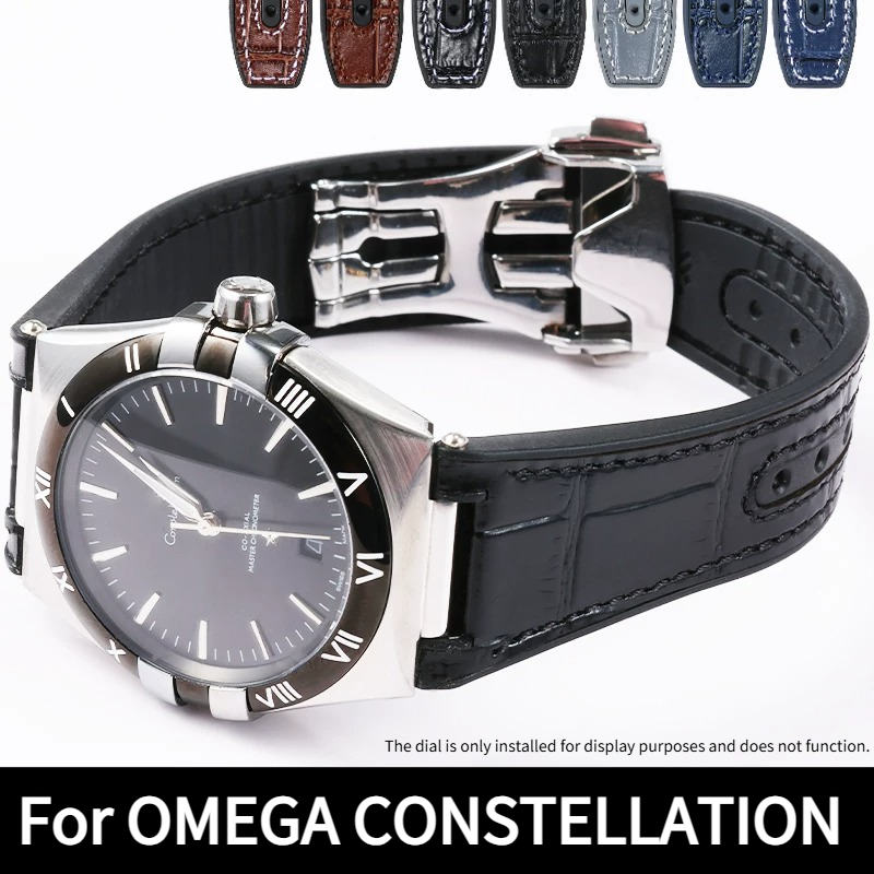 Timsah desenli hakiki deri saa - Omega Watch Constellation incelemesi ve fiyatı