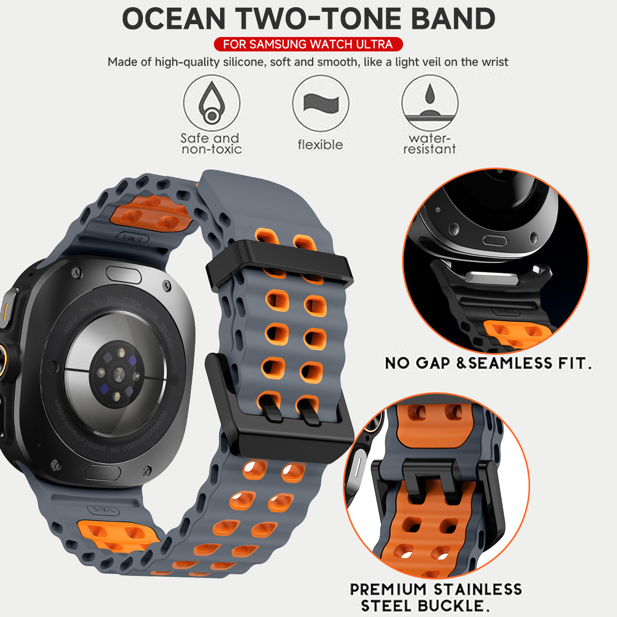 Sıcak Deniz Silikon Kayışı Sam - Tide Watch Surf incelemesi ve fiyatı