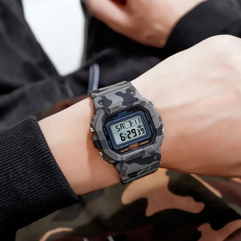 SKMEI 1628 Lüks Dijital Erkek  - Tide Watch Surf incelemesi ve fiyatı