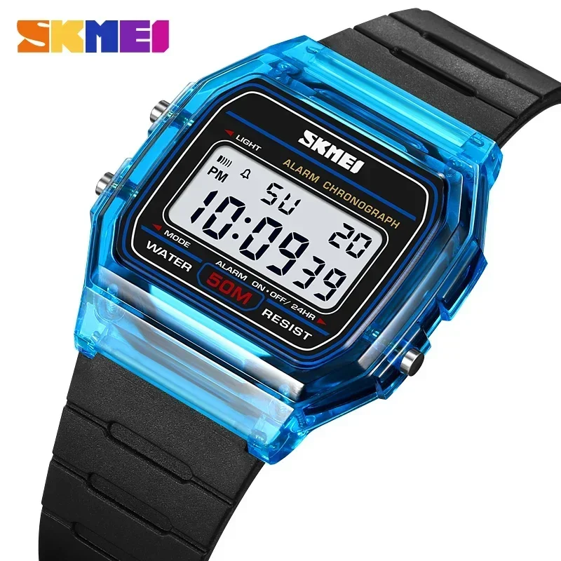 SKMEI 2056, Şeffaf TPU Kayış B - Tide Watch Surf incelemesi ve fiyatı
