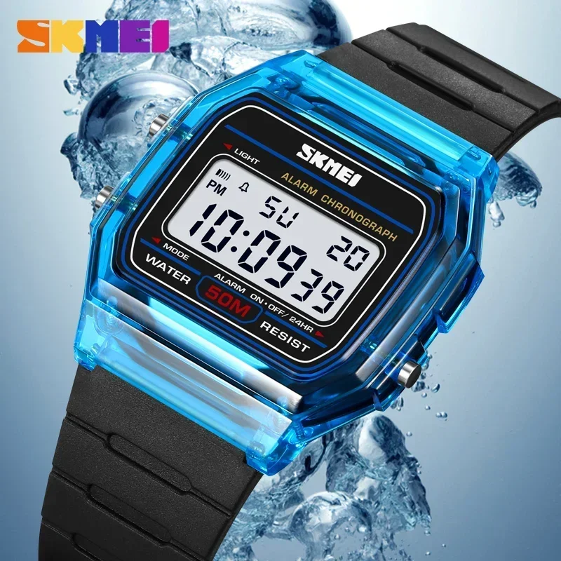 SKMEI 2056, Şeffaf TPU Kayış B - Tide Watch Surf incelemesi ve fiyatı