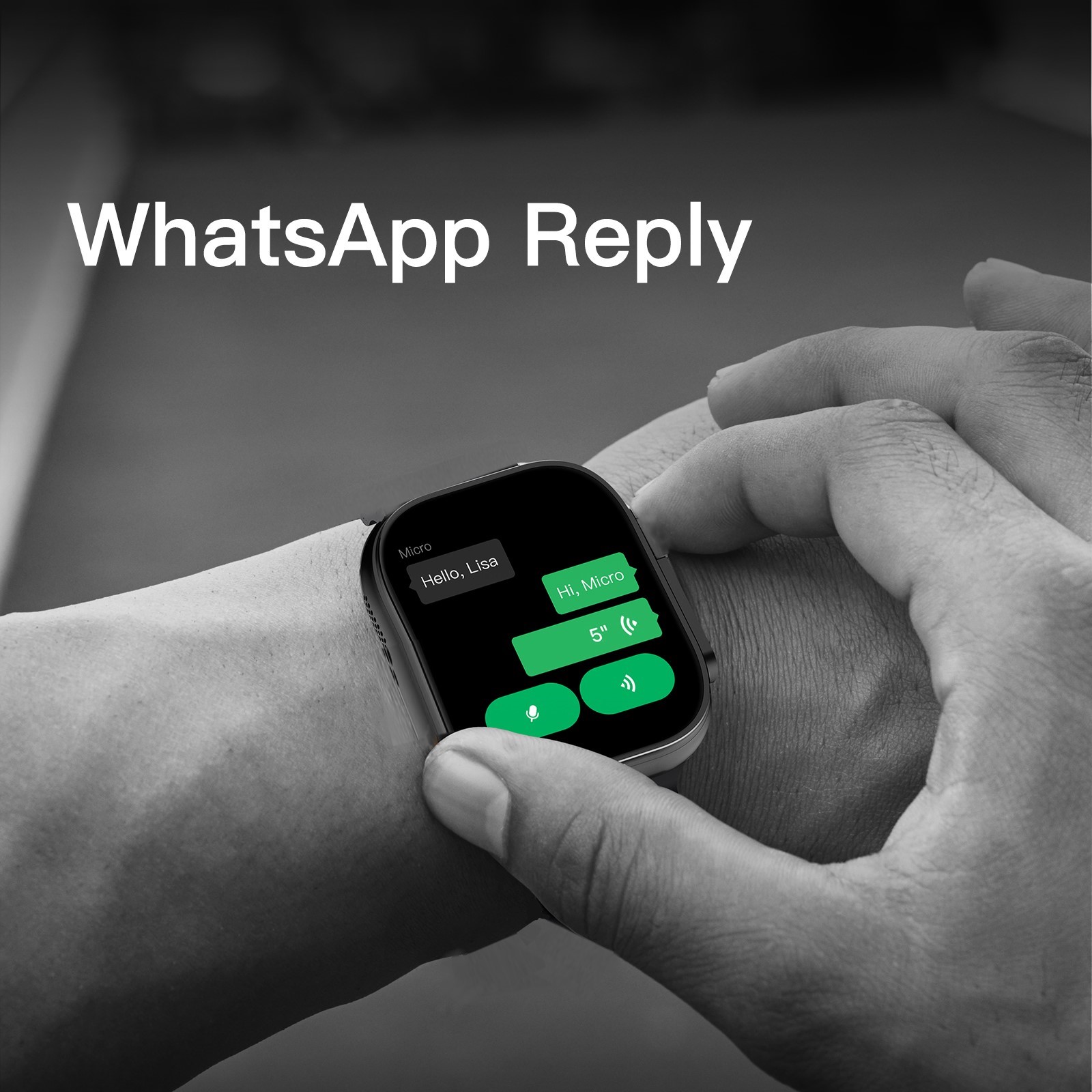 Whatsapp Hızlı Yanıtlar Ultra5 - Smartwatch Watch Whatsapp incelemesi ve fiyatı