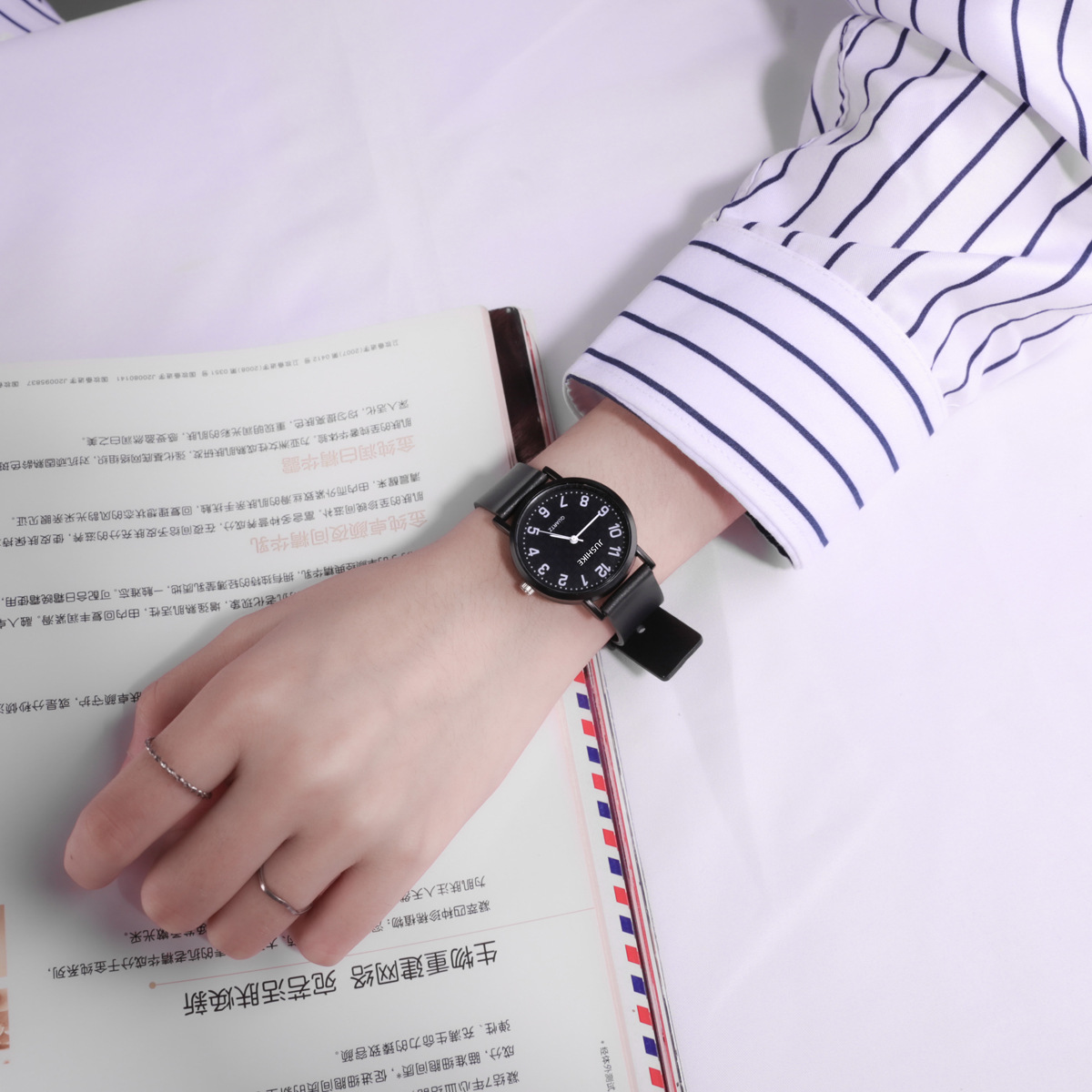 YIKAZE kadın kol saati basit s - Minimalist Thin Watch incelemesi ve fiyatı