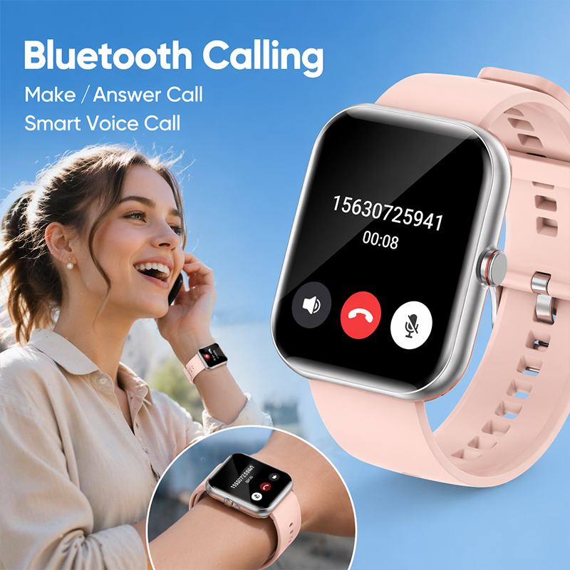 Kadın Akıllı Saat BT Arama Nab - Smartwatch Sports Watches For Women incelemesi ve fiyatı
