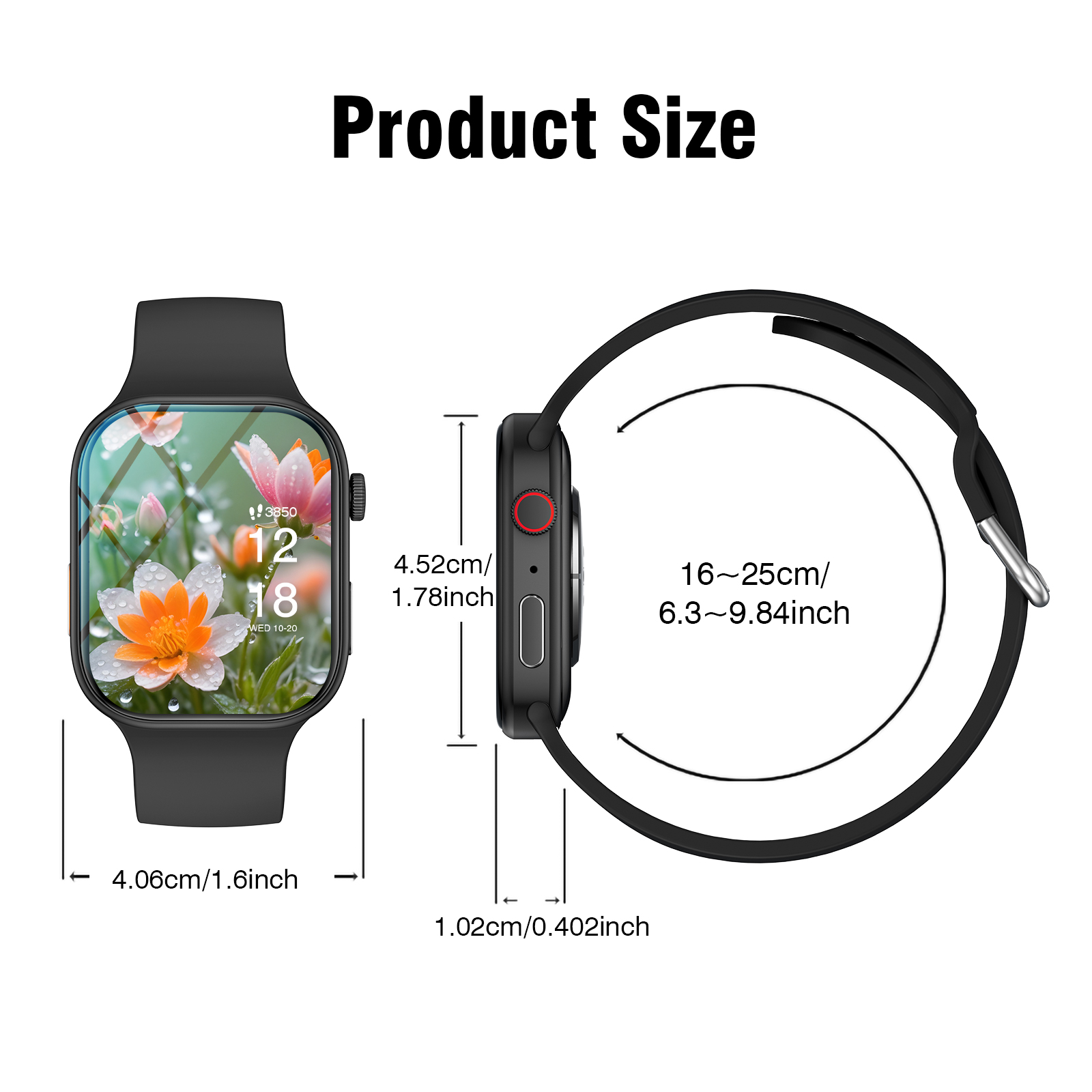 Yeni Tam Dokunmatik Yüksek Çöz - Watch 7 Smartwatch Iphone incelemesi ve fiyatı