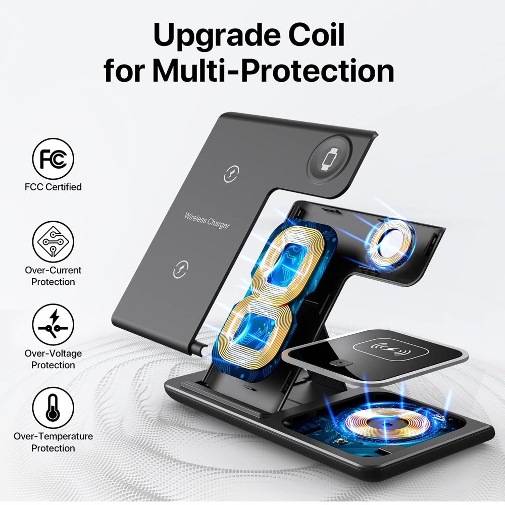 15W 3'ü 1 Arada LED Hızlı Kabl - Watch 7 Smartwatch Iphone incelemesi ve fiyatı