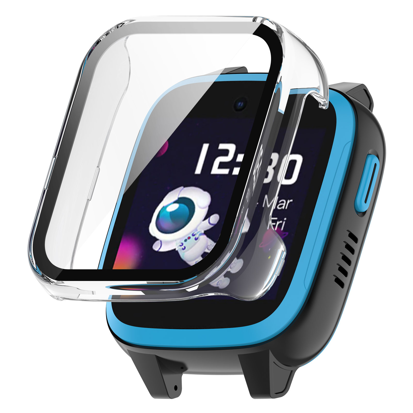 Sert kenar kabuk cam ekran kor - Smartwatch Watches For Kids incelemesi ve fiyatı