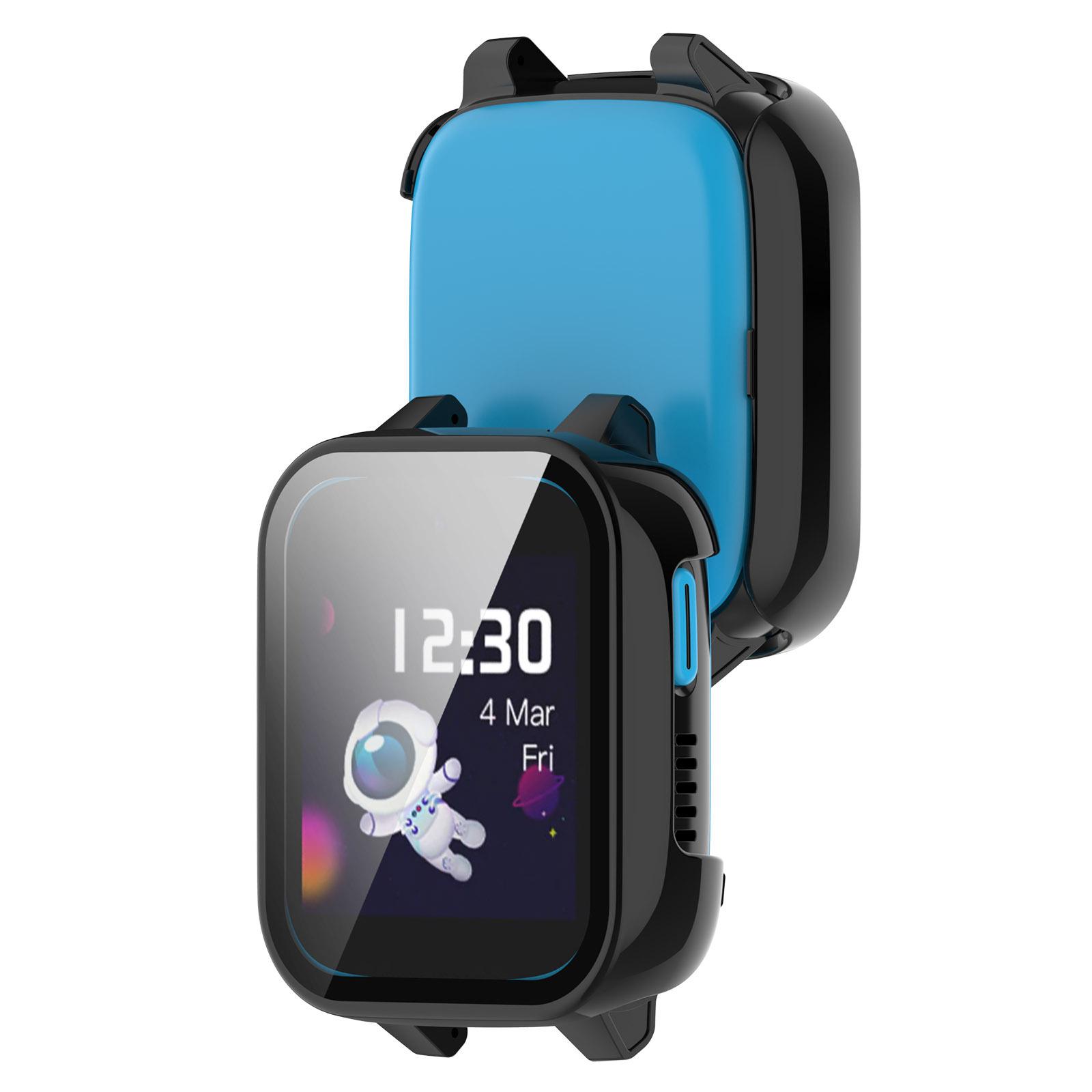 Sert kenar kabuk cam ekran kor - Smartwatch Watches For Kids incelemesi ve fiyatı