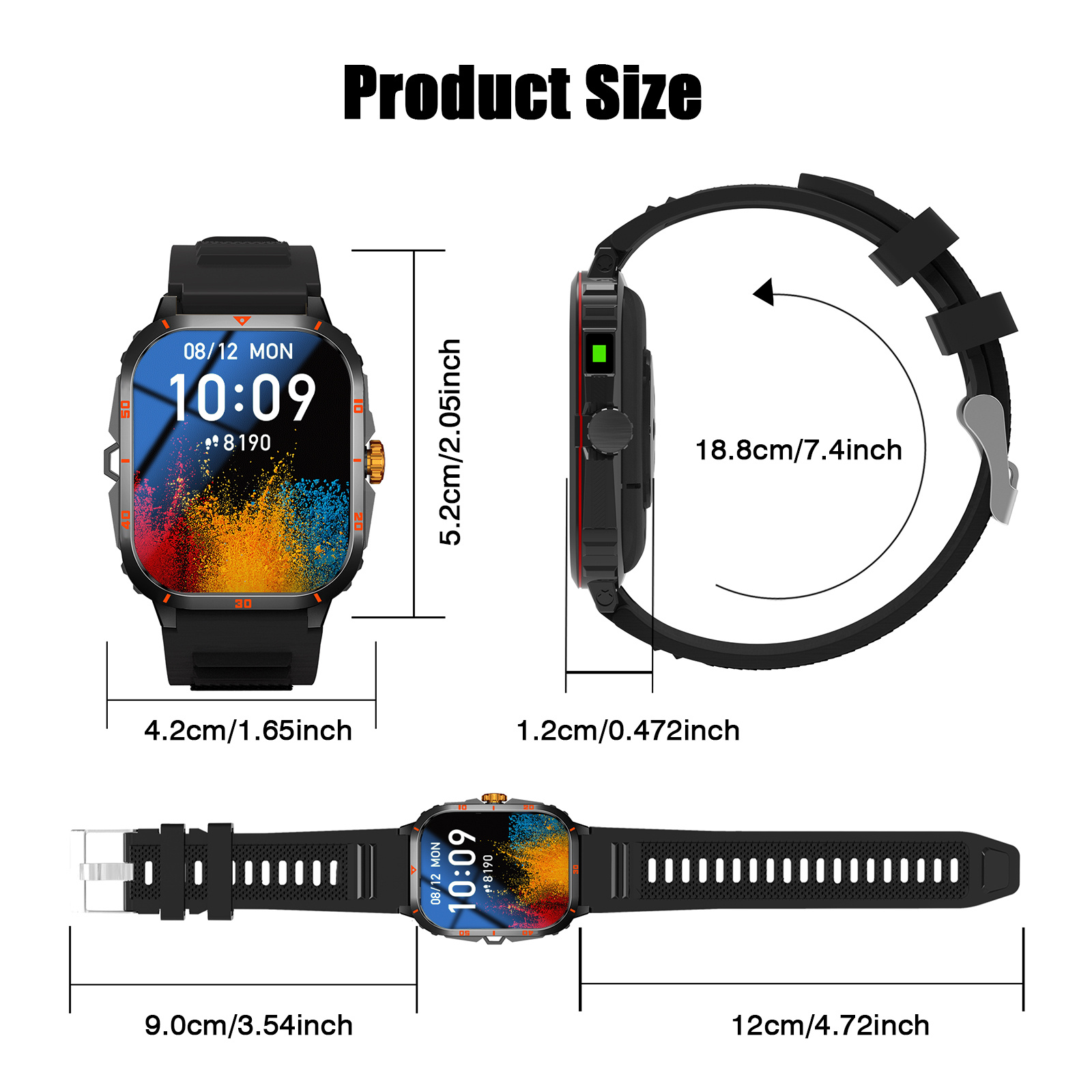 Yeni Klasik Akıllı Saat, Yükse - Watch 7 Smartwatch Iphone incelemesi ve fiyatı