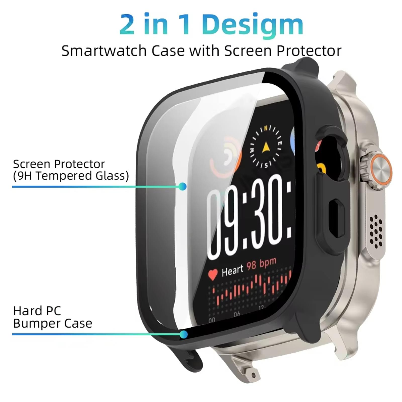 Realme Watch 5 için PC Kılıf + - Watch S Realme incelemesi ve fiyatı